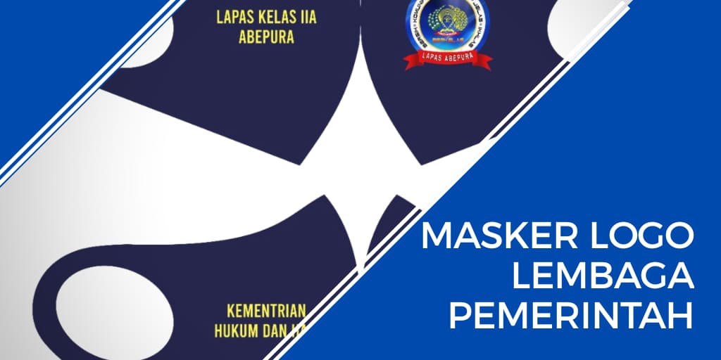 masker logo lembaga pemerintah